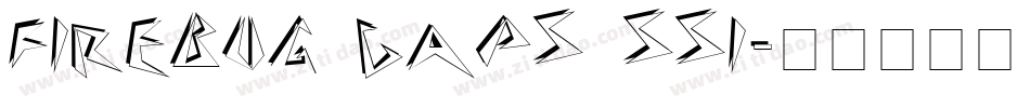 Firebug Caps SSi字体转换